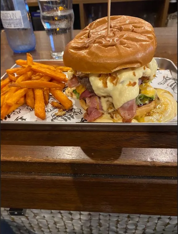 Plato de comida de Alex Pérez